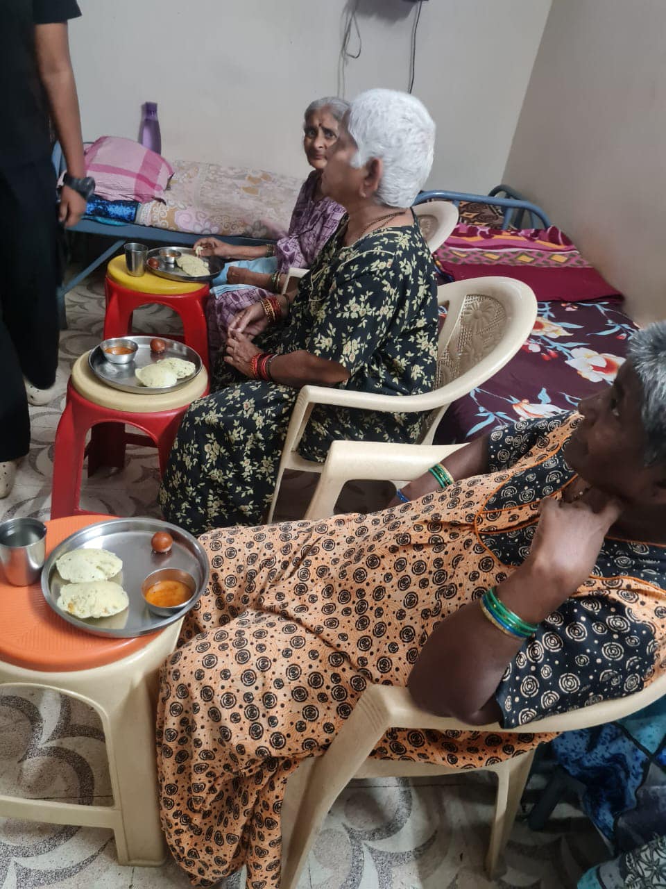 Old age home visit