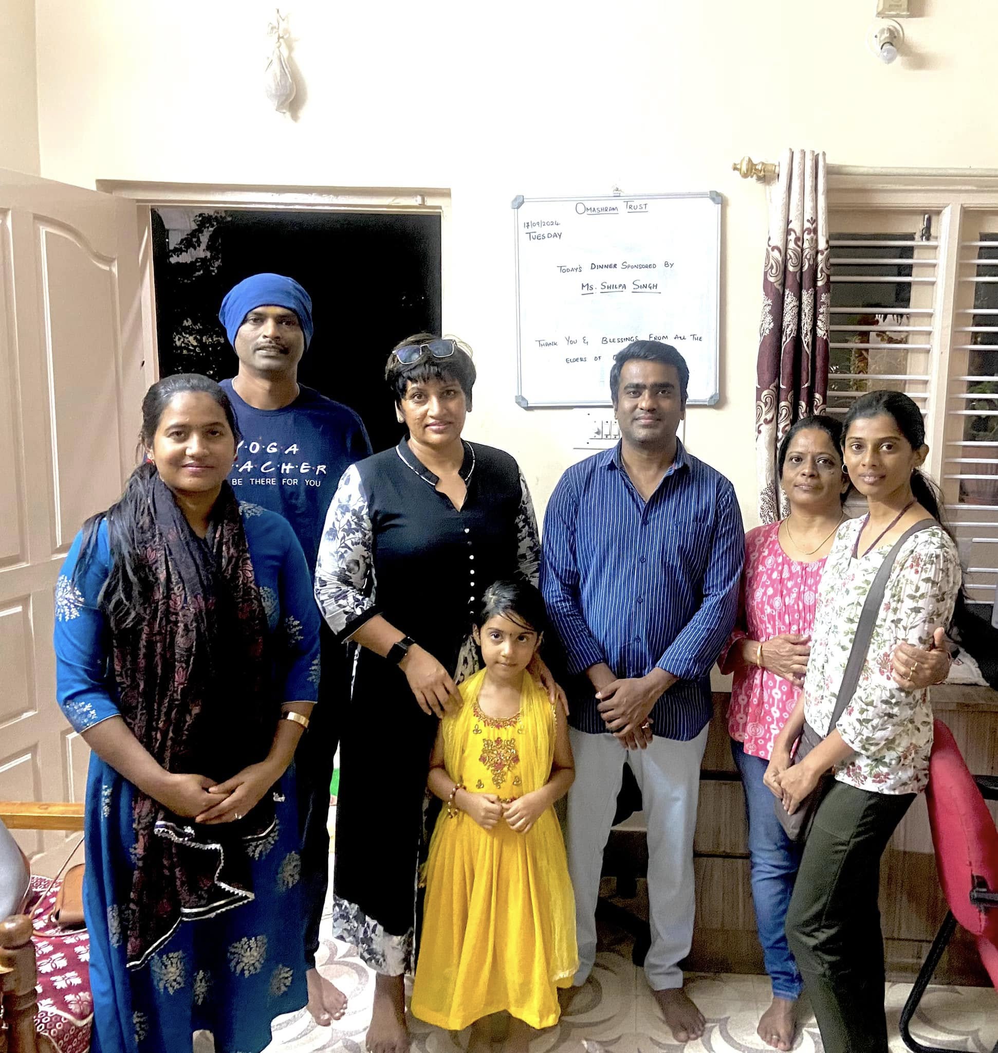 Old age home visit