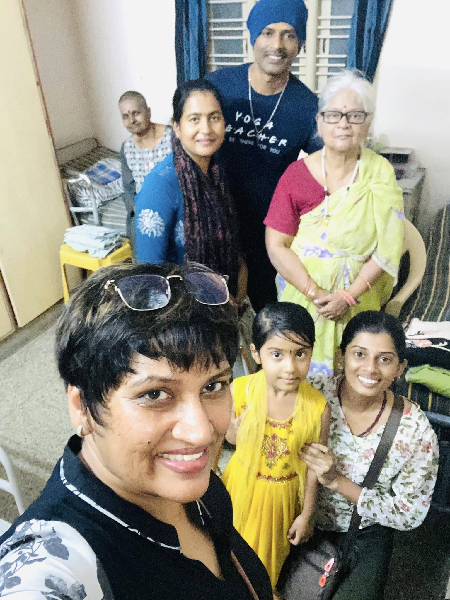 Old age home visit