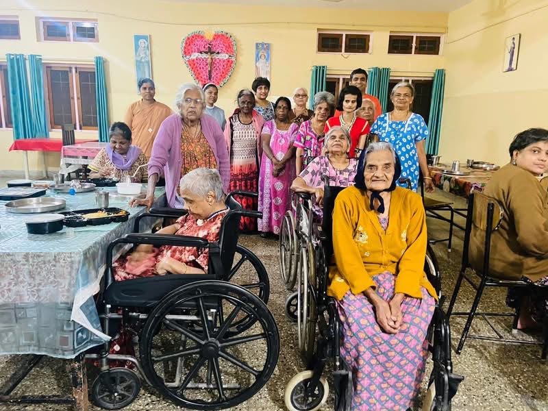 Old age home visit